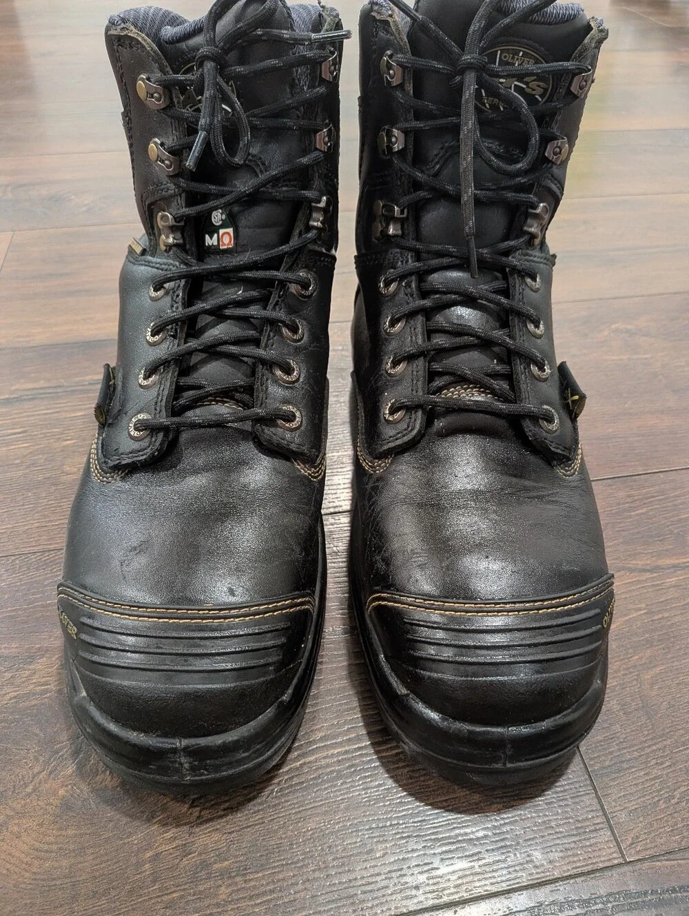 Oliver 55 Series 6'' Black Met Guard EH Safety Toe Boot Size 12